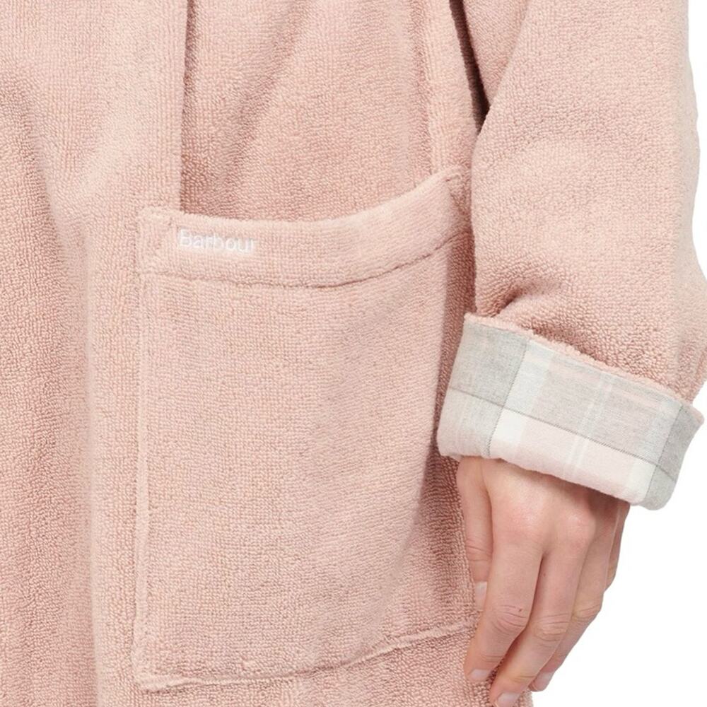 Barbour Ada Terry Cloth Robe Womens Small - Picture 5 of 9